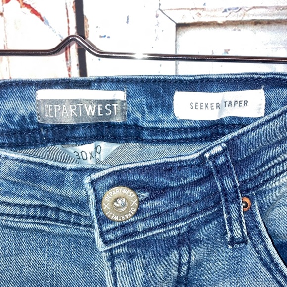 BUCKLE Denim Seeker Taper DEPARTWEST Jeans “30x30”  EUC  P1219 - Picture 4 of 11